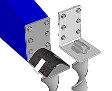 Lavt hoved sikkerhedsankre.